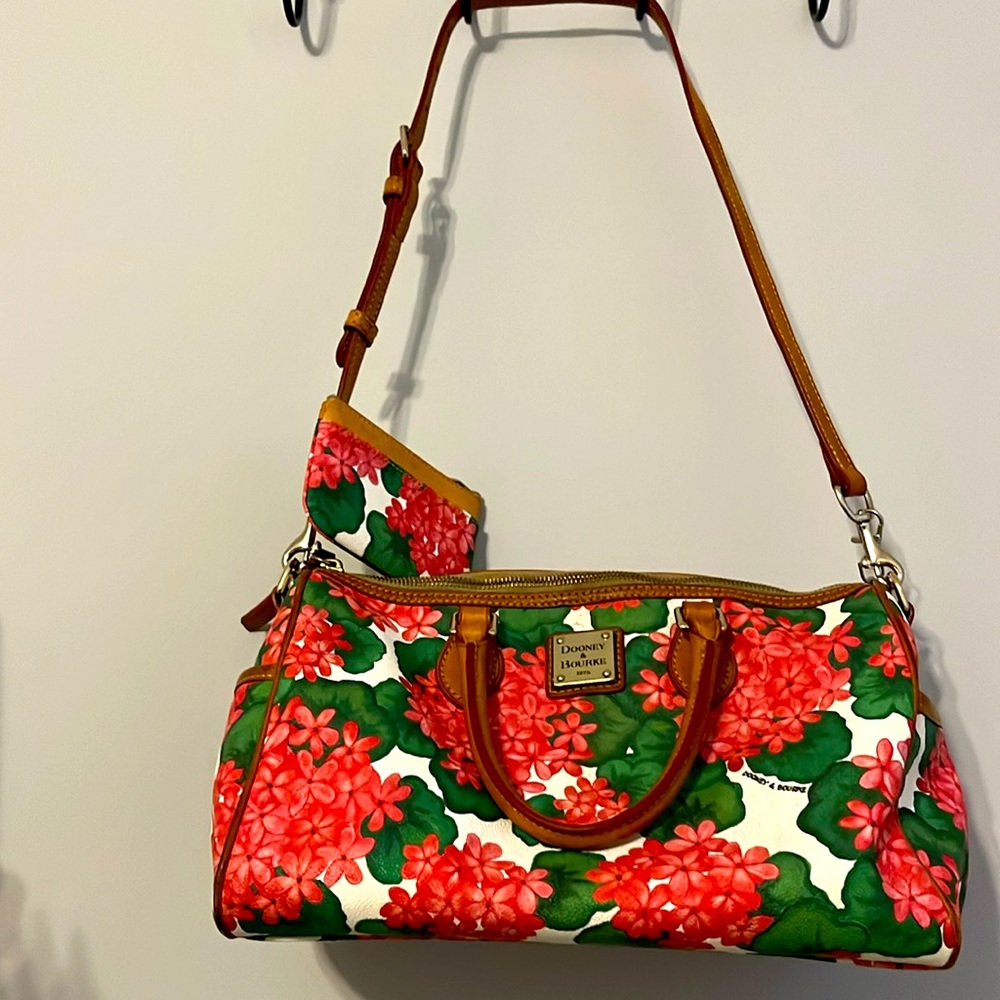 DOONEY & BOURKE  floral purse